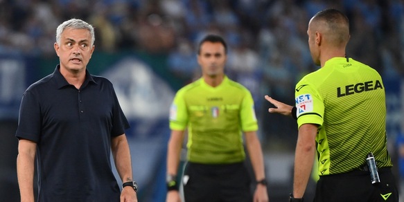L'ira di Mourinho e della Roma: ecco il dossier sugli arbitri