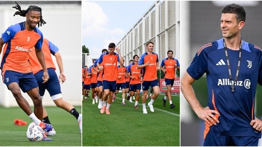 Juve, Thiago Motta dirige Thuram: prime prove d'intesa in allenamento