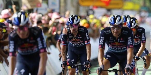 Delusione Roglic, una caduta gli costa il Tour de France