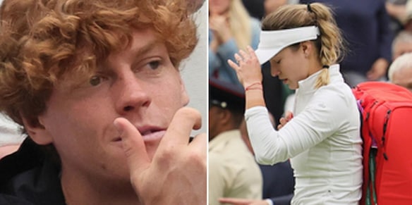 Sinner, anche la fidanzata Anna Kalinskaya sta male e rinuncia a un torneo