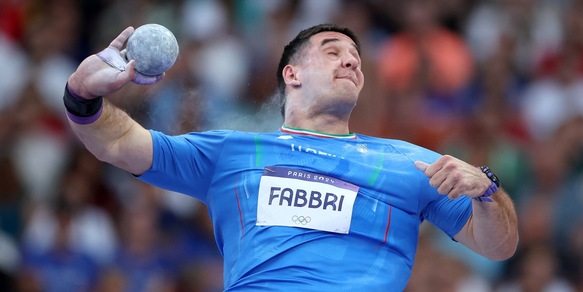 Brivido Fabbri, qualificazione all'ultimo lancio del peso. La frase virale: "Oggi sbadigliavo..."