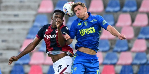 Bologna-Empoli 1-1: Gyasi risponde a Fabbian, Italiano a secco di vittorie