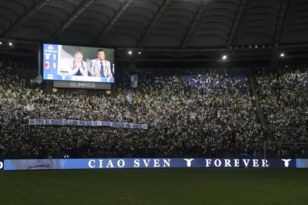 La Lazio saluta Eriksson: l'Olimpico si commuove