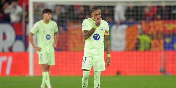 Il Barcellona frena a Pamplona: 4-2 per l’Osasuna