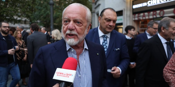 Napoli, De Laurentiis su Conte: "È un leader. E sul calcio italiano e Osimhen..."