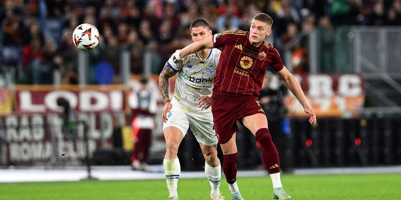 Roma-Dinamo Kiev 1-0: Dovbyk decisivo, prima vittoria in Europa League