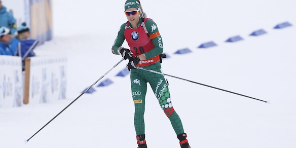 Lisa Vittozzi salta la prima tappa di Coppa del Mondo per un problema fisico