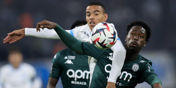 Ligue 1, il Marsiglia piega il Monaco e lo aggancia al secondo posto