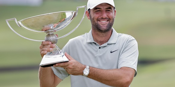 Scheffler vince l’Hero Word Challenge