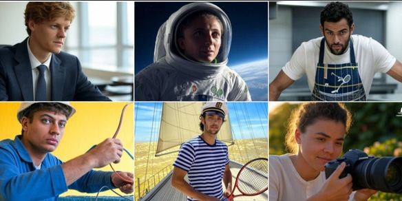 Sinner manager, Errani astronauta, Berrettini chef: i lavori dei tennisti secondo l'AI
