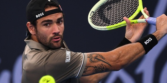 Berrettini subito fuori a Brisbane: vince Thompson