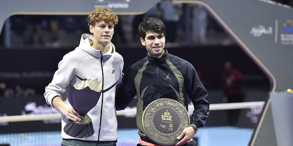 Da Alcaraz a Zverev, quando l'ombra di Sinner logora anche senza giocare