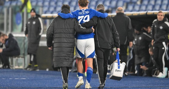 Infortunio Nico Paz in Lazio-Como, come sta l'argentino: il comunicato
