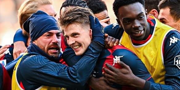 Genoa-Parma 1-0: Frendrup regala a Vieira la prima vittoria a Marassi