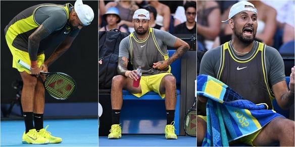 Kyrgios, niente Sinner: Australian Open già finiti tra le volgarità. E il commentatore si scusa