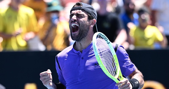 Berrettini, esordio ok agli Australian Open. Musetti vince il derby con Arnaldi, Sonego stende Wawrinka