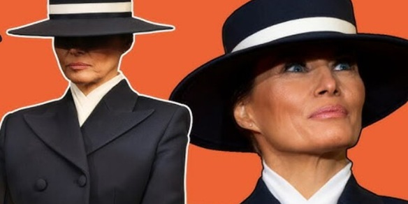Il cappello di Melania Trump, perché lo ha indossato: il significato nascosto
