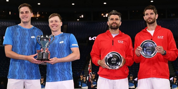 Bolelli e Vavassori, che beffa: azzurri ko per la seconda volta di fila in finale di doppio agli Australian Open
