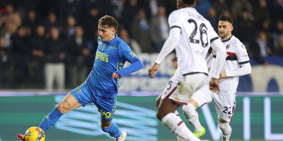 Dominguez salva Italiano: pari Bologna a Empoli dopo l'impresa Champions