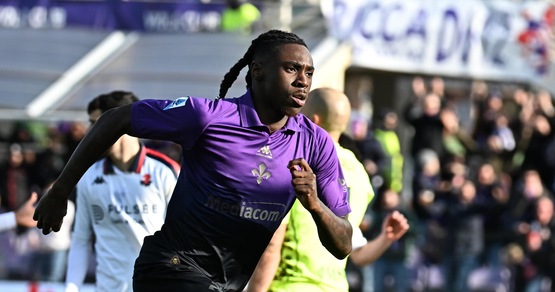 Fiorentina-Genoa 2-1: Kean realizza un super gol al volo. Juve distante un solo punto in classifica