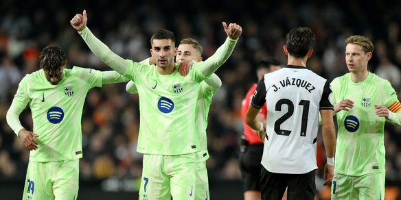 Coppa del Re, il Barcellona vola in semifinale: manita show al Valencia, tripletta di Ferran Torres!