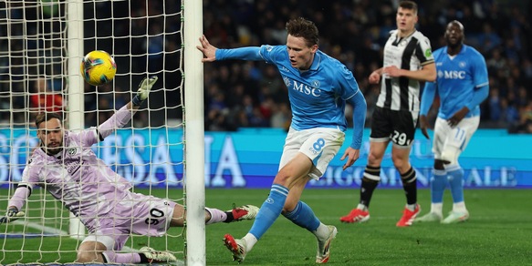 Napoli-Udinese 1-1: Ekkelenkamp risponde a McTominay, rivivi la diretta