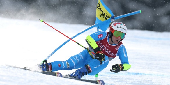 Mondiali sci, De Aliprandini chiude al nono posto nel gigante maschile