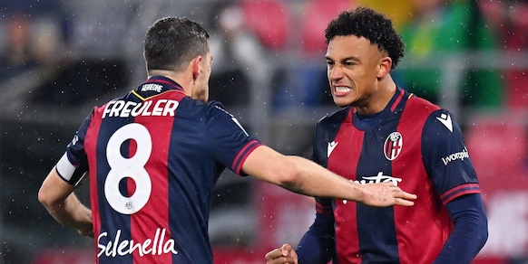 Tris Bologna al Torino: doppietta di Ndoye e autogol di Biraghi, non basta la magia di Elmas