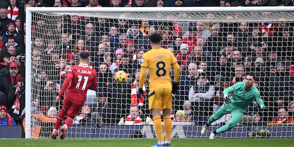 Premier League, il Liverpool supera il Wolverhampton e vola a +7. United ko