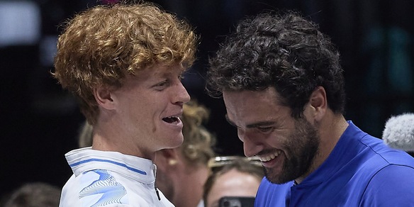 Sinner, quando un amico è per sempre: Berrettini, Sonego e Vavassori lo sono