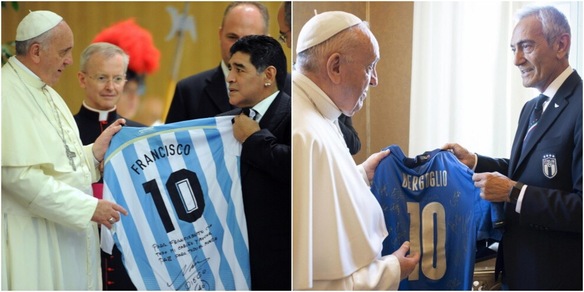 Addio a Papa Francesco, una vita da tifoso di calcio: da Maradona al San Lorenzo e alla Nazionale