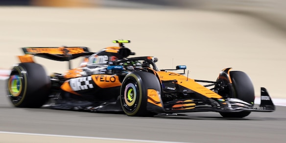 Norris sfreccia nei primi test di F1 in Bahrain, solito Verstappen, Ferrari da scoprire