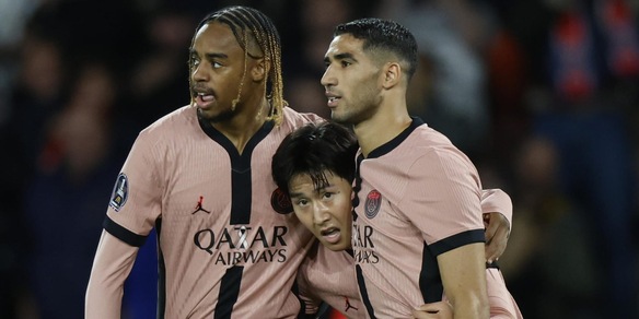 Ligue 1: poker del Psg contro il Rennes, doppietta di Dembelé. Beffa per De Zerbi