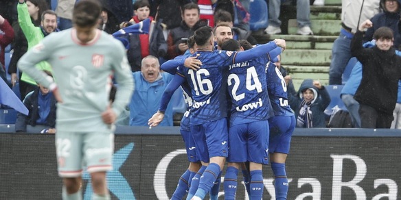 Atletico Madrid ribaltato in extremis: due gol in quattro minuti, vince il Getafe
