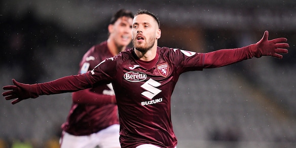 Vlasic spinge il Torino: 1-0 all'Empoli, che resta in zona retrocessione