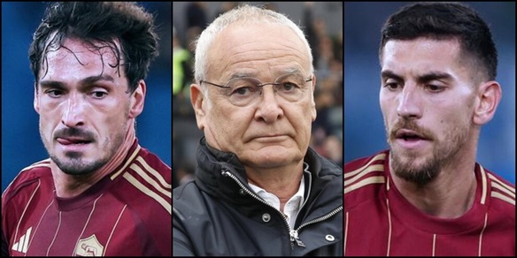 Rome,Ranieri's official training against Lecce
