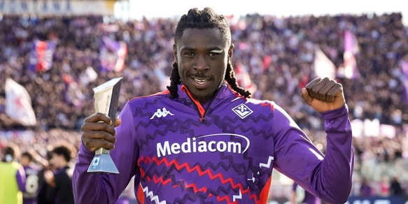 Alla Fiorentina basta Kean: Atalanta ko, Palladino aggancia la Lazio