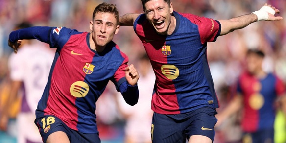 Lewandowski risponde a Mbappé e il Barcellona si riprende la vetta solitaria