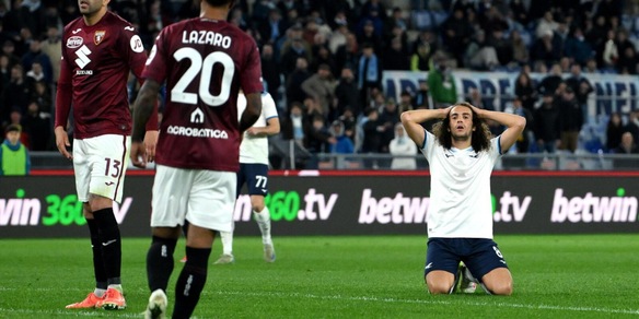 Il Torino rallenta la Lazio: Gineitis risponde a Marusic. Baroni aggancia Ranieri al sesto posto