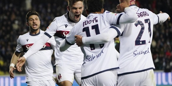 Coppa Italia, il Bologna travolge l'Empoli per 3-0: la finale è a un passo