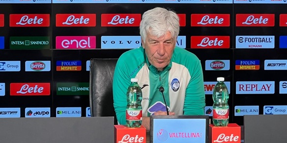 Gasperini indispettito in conferenza stampa: "Crollo Atalanta? Sinceramente faccio fatica a vederlo"