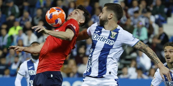 Liga, il Leganes evita il ko nel finale: pari in rimonta nella sfida salvezza con l'Osasuna