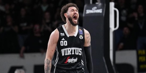 Cordinier lancia la Virtus Bologna: Brescia ko, Ivanovic aggancia Trapani in vetta