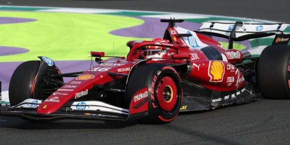 La Ferrari e i dolori dell'ex giovane Leclerc