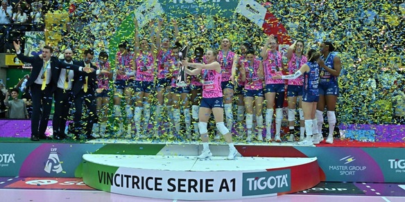 Volley, Conegliano settebellezze: Pantere ancora campionesse d'Italia