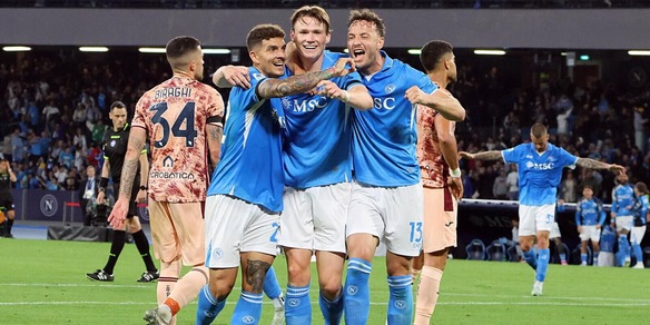 McTominay barrilete cosmico, Napoli padrone del suo destino