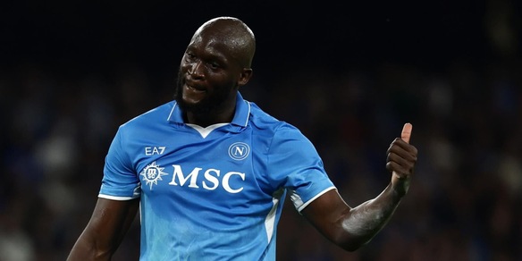 Napoli, Lukaku vede il Lecce e prenota il gol