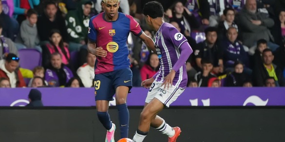 Il Barcellona non si fa distrarre dall’Inter: 2-1 a Valladolid e +7 dal Real Madrid