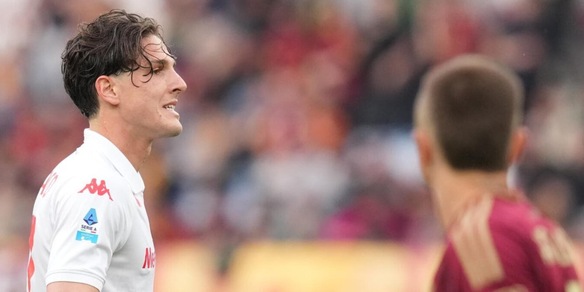 Zaniolo, la decisione del giudice sportivo dopo l’espulsione contro la Roma