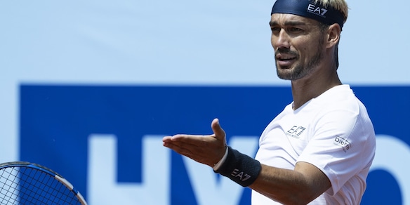 Roma saluta Fognini: ultima volta agli Internazionali, sogna il derby con Berrettini
